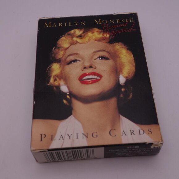Bernard Hollywood Marilyn Monroe Playing Cards 52-185 1 84709 52185 8 - Picture 1 of 16